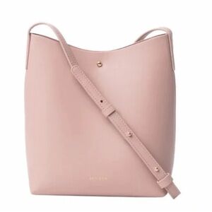 Samara Small Pink blush Shoulder Crossbody Bag Vegan Leather